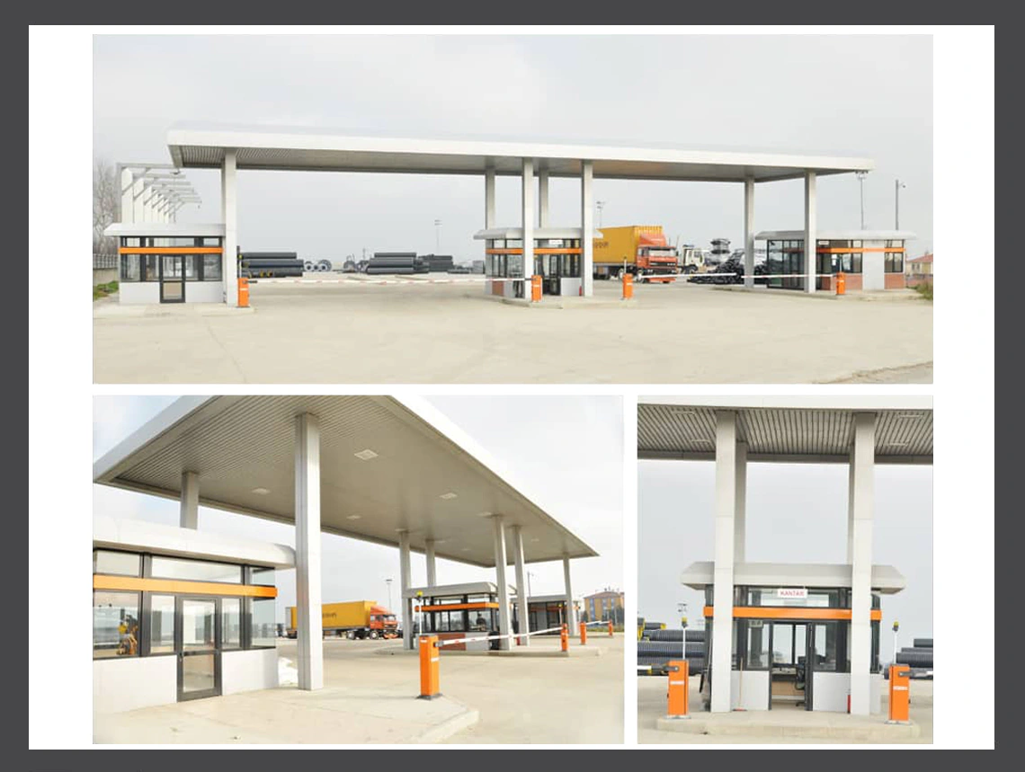 Fırat Inc. – Entrance Portal & Security Booths / Büyükçekmece