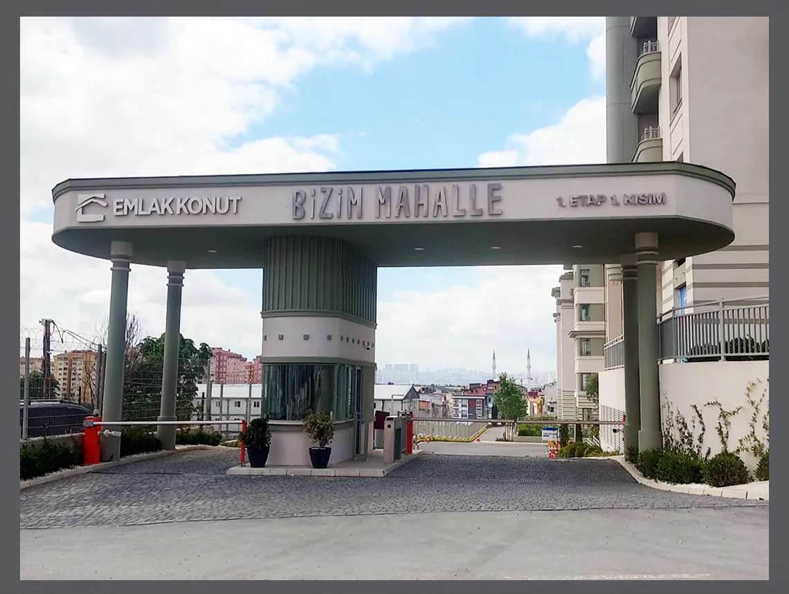 Yıldızlar Construction – Entrance Portal & Security Booths / Halkalı