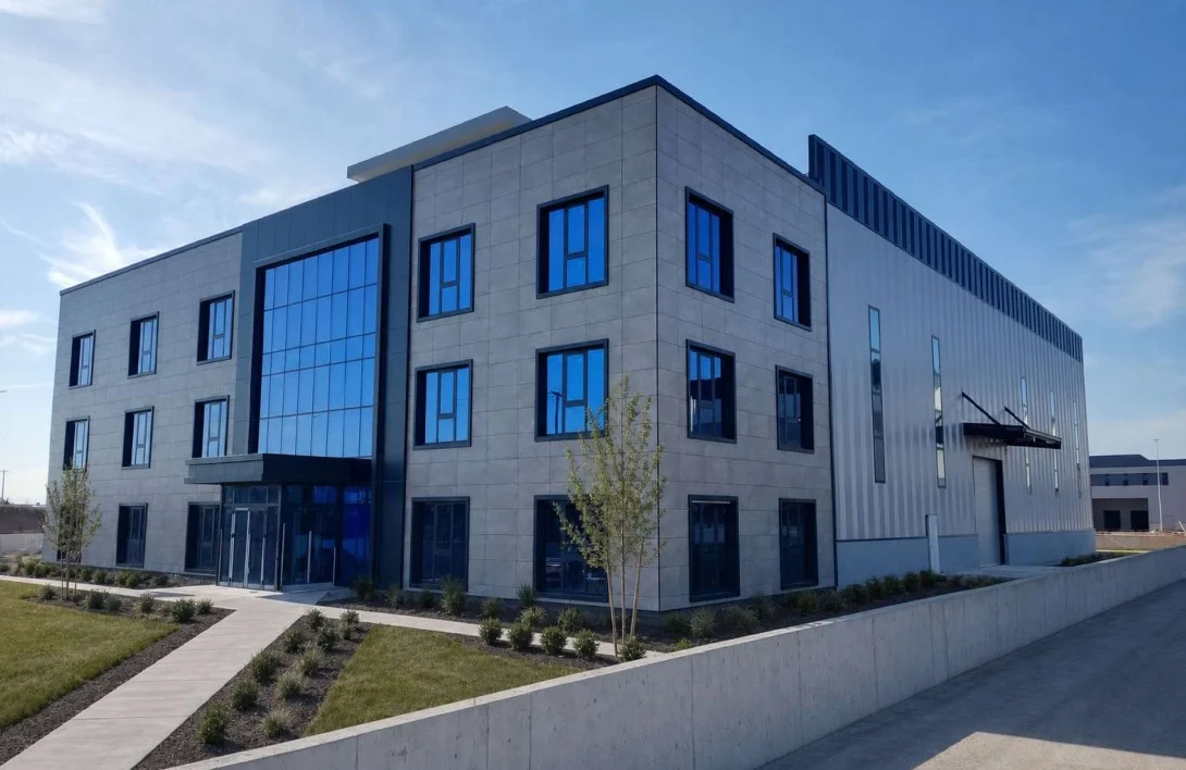 KZ Mekatronik Bandırma Fabrikası Cephe Uygulamaları